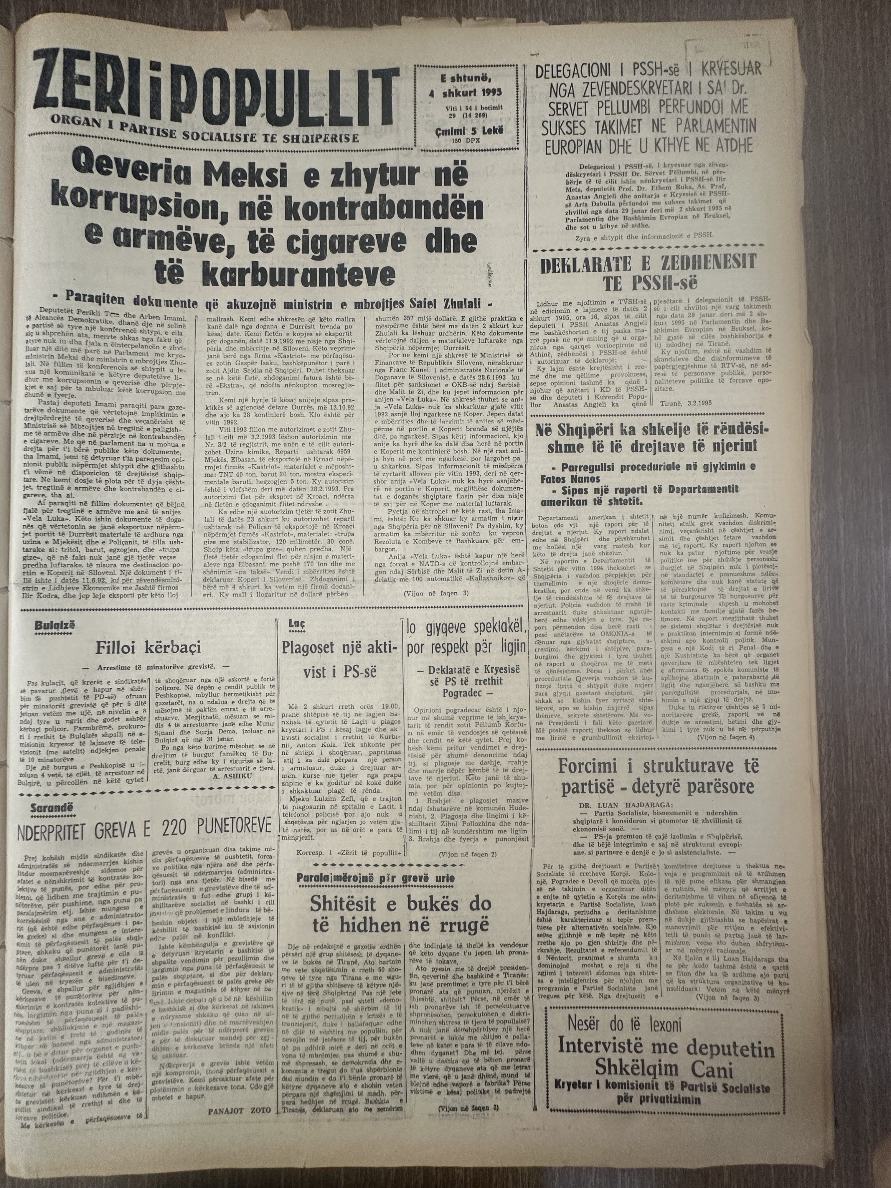 Zëri i Popullit 1999-02-05